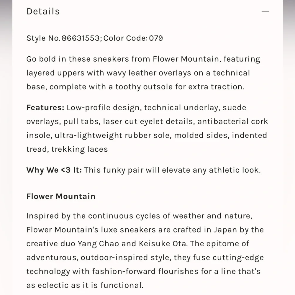 NWT Flower Mountain Novo Sneakers - Picture 4 of 14